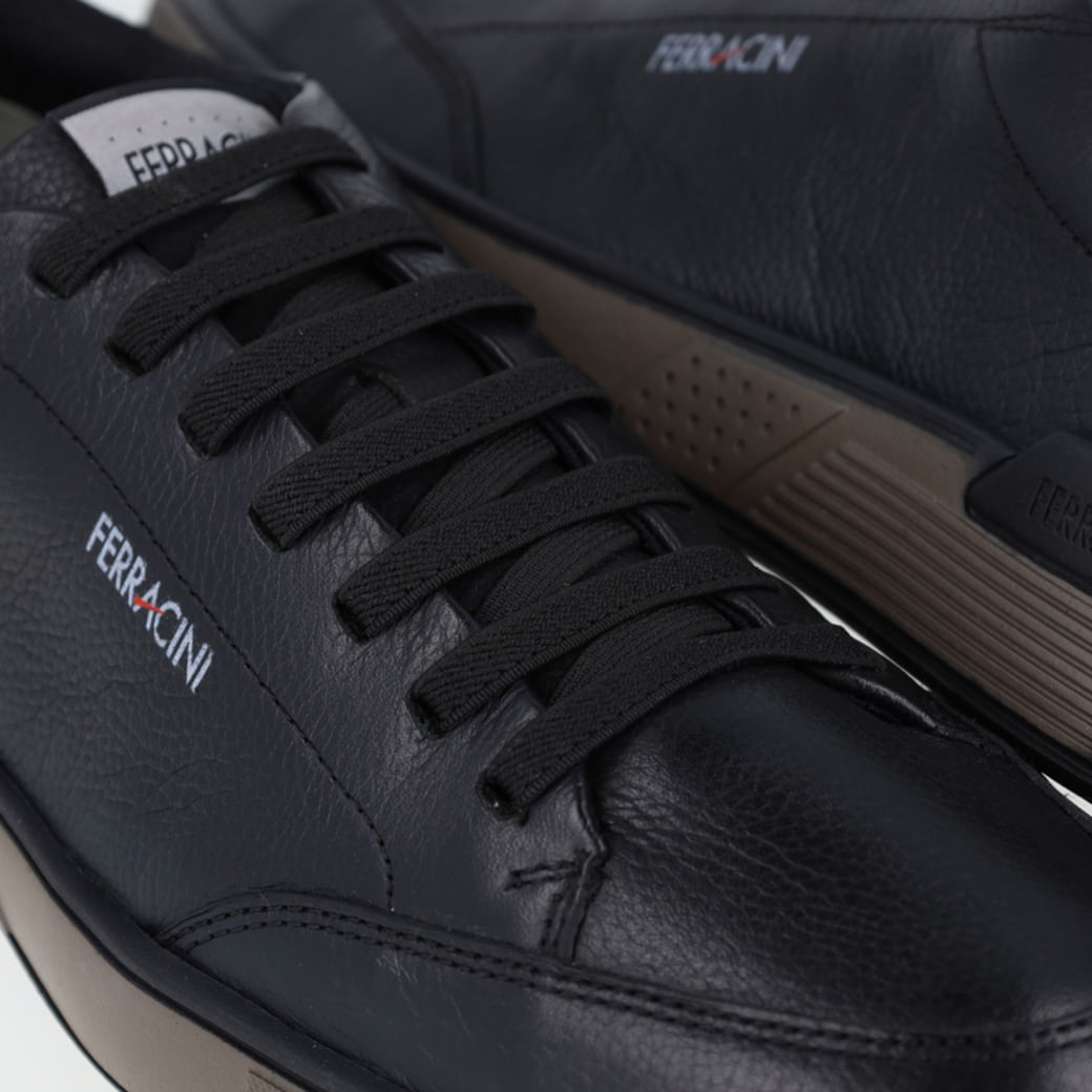 Ferracini Tenis Casual 7970-720B Preto Couro_6__01